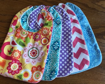 Made to Order -- SPECIAL NEEDS BIB Youth or Adult -- With Absorbent Terrycloth Back