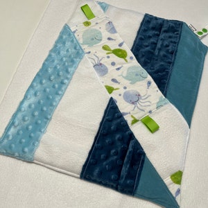 Gewatteerde Lovie-deken, knuffel, babydekbed