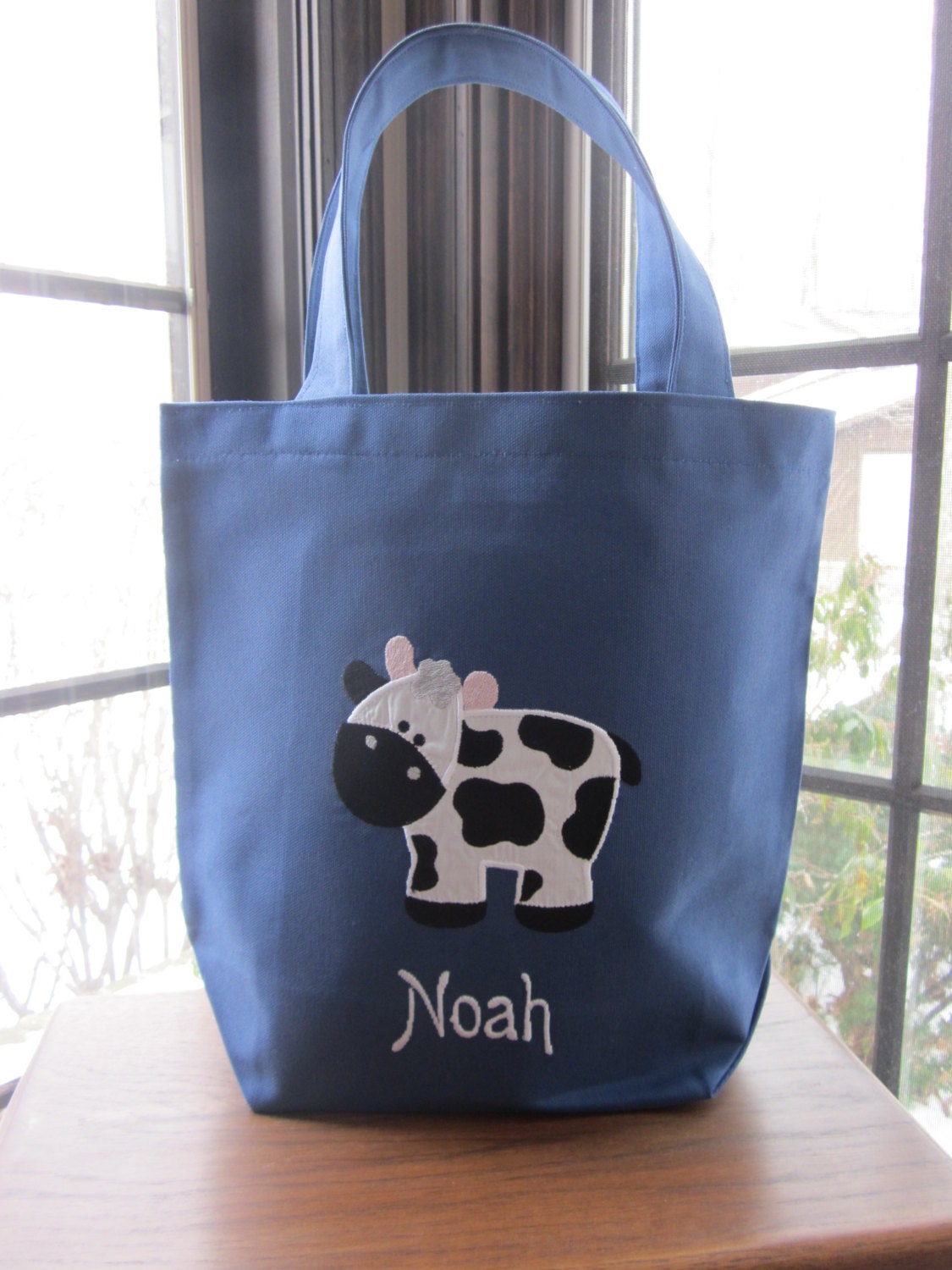 Cow Print Tote - Noah