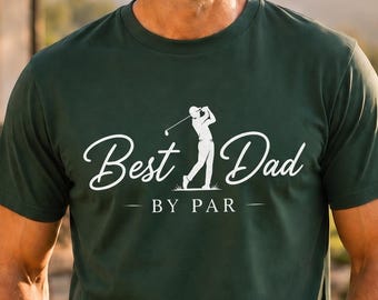 Best Dad By Par PNG, Golf Dad PNG, Best Dad By Par Father's Day Shirt Design, Funny Golfer Sublimation File
