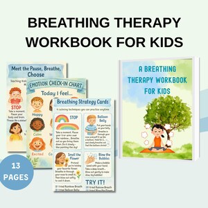Esercizi di respirazione consapevole per bambini, abilità di coping, strategie di coping, tracciamento con le dita, carte calmanti, sollievo dall'ansia, terapia cognitivo-comportamentale.