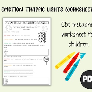 Therapy Metaphors worksheet cbt for kids Therapeutic Sessions and Client Engagement digital download adult adolescent Emotion Wheel