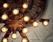chandelier photography, living room art, elegant bedroom art, gold home decor, chandelier wall art, industrial decor, alabama courthouse
