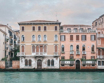 Venice Italy Photography Print, European Architecture, Landscape Travel Photography, Living Room Wall Art, Unframed Photo or Canvas Wrap