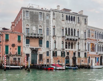 Venice Italy Landscape Photography Print, Travel Photography, Large Living Room or Office Wall Art, Unframed Photo or Canvas Wrap