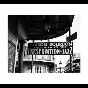 Black and White New Orleans Art Collection, Discounted Set of 6, Unframed French Quarter Photography Prints, Travel Decor image 3