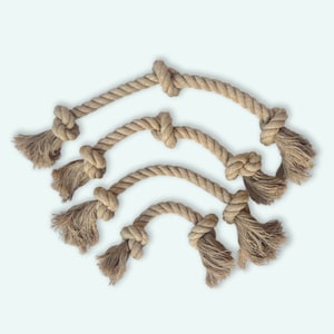 Organic Hemp Rope Dog Toy | Small & Medium Dogs