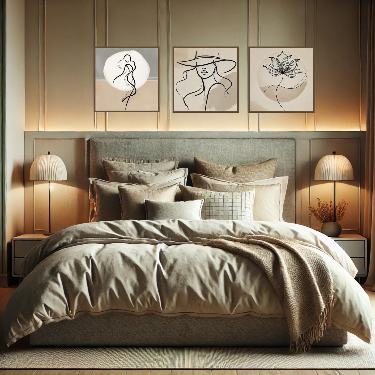 Set of 3 Wall Art main image 1