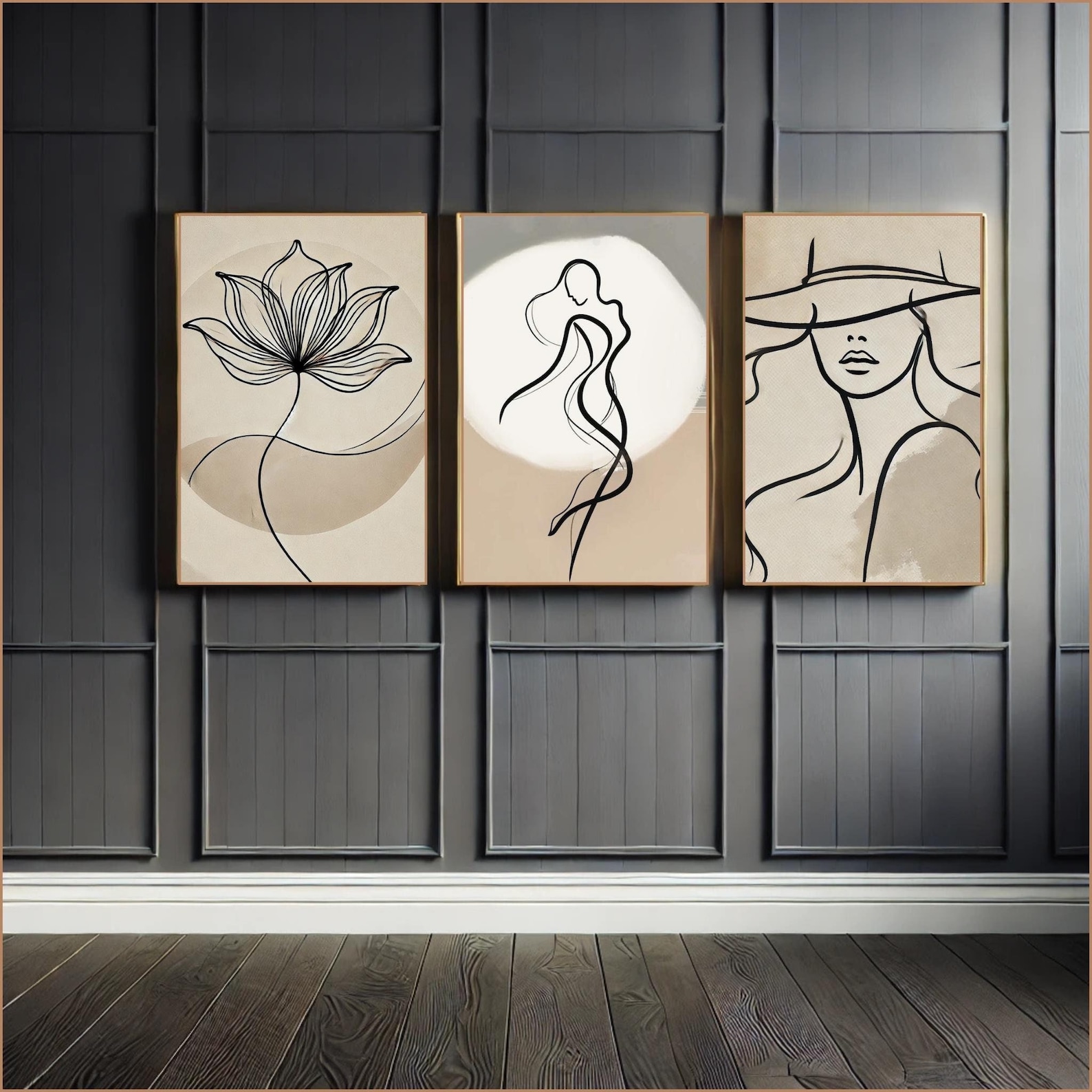 Set of 3 Wall Art