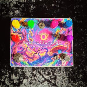 Noisemaker Effects Hallucinations Delay Modulator Guitar and Bass Effect Pedal