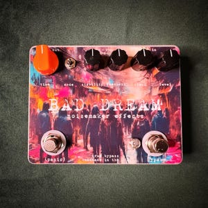 Noisemaker Effects Bad Dream Glitch/Lofi Delay Effect Pedal for Guitar and Bass
