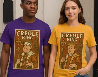 Funny Lane Kiffin Creole King Shirt  LSU Football Rivalry Tee