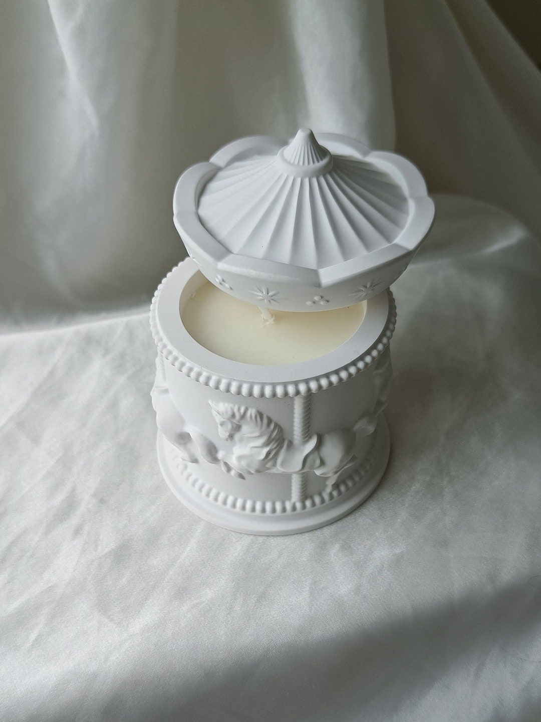 Handmade Horse Carousel Candle Made From Soy Wax - Etsy