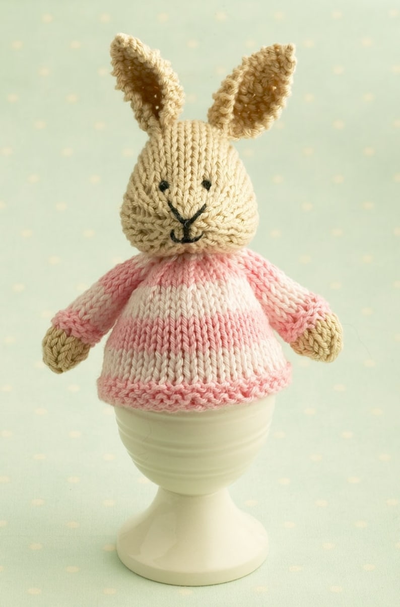 Toy Knitting Pattern for a Bunny Egg Cosy Easter Bunny Etsy Australia Toy Knitting Pattern for a Bunny Egg Cosy Easter Bunny Etsy Australia