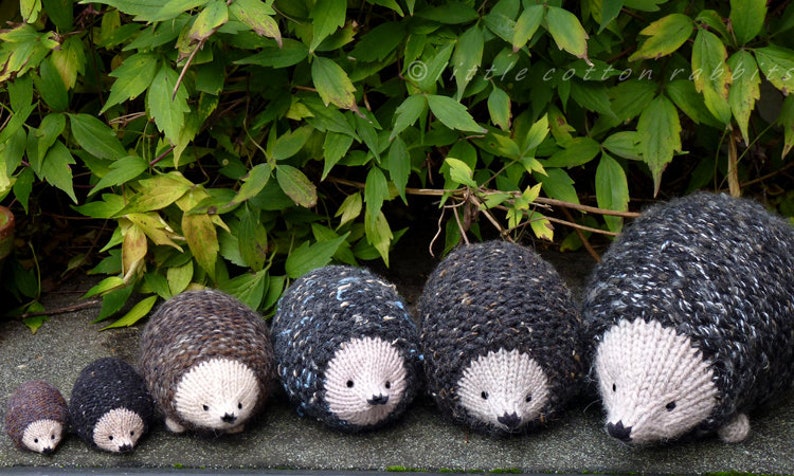 Toy knitting pattern for a little hedgehog, instant digital download PDF file image 5