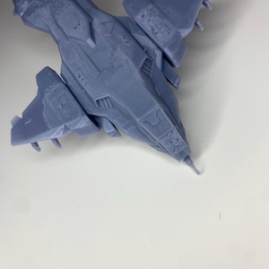 Halo Pelican Dropship • 5-in Resin Model 3D Printed • Ultra-Fine