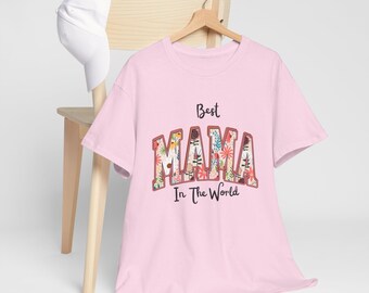 Camiseta día de la madre, ideas regalo día de la madre, camiseta de flores, camiseta de mamá, regalo día de la madre, regalo floral mamá.