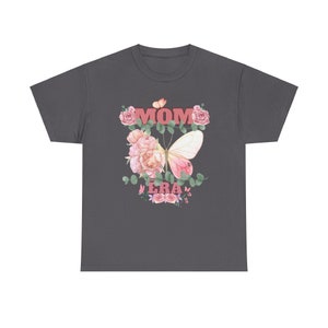 Camiseta día de la madre, ideas regalo día de la madre, camiseta de flores, camiseta de mamá, regalo día de la madre, regalo floral mamá. imagen 5