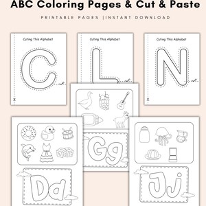 Letter recognition activity page