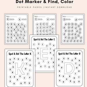 Toddler-friendly alphabet sheet
