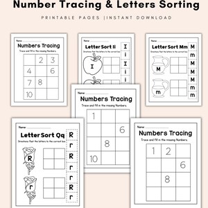 Fun letter writing practice PDF
