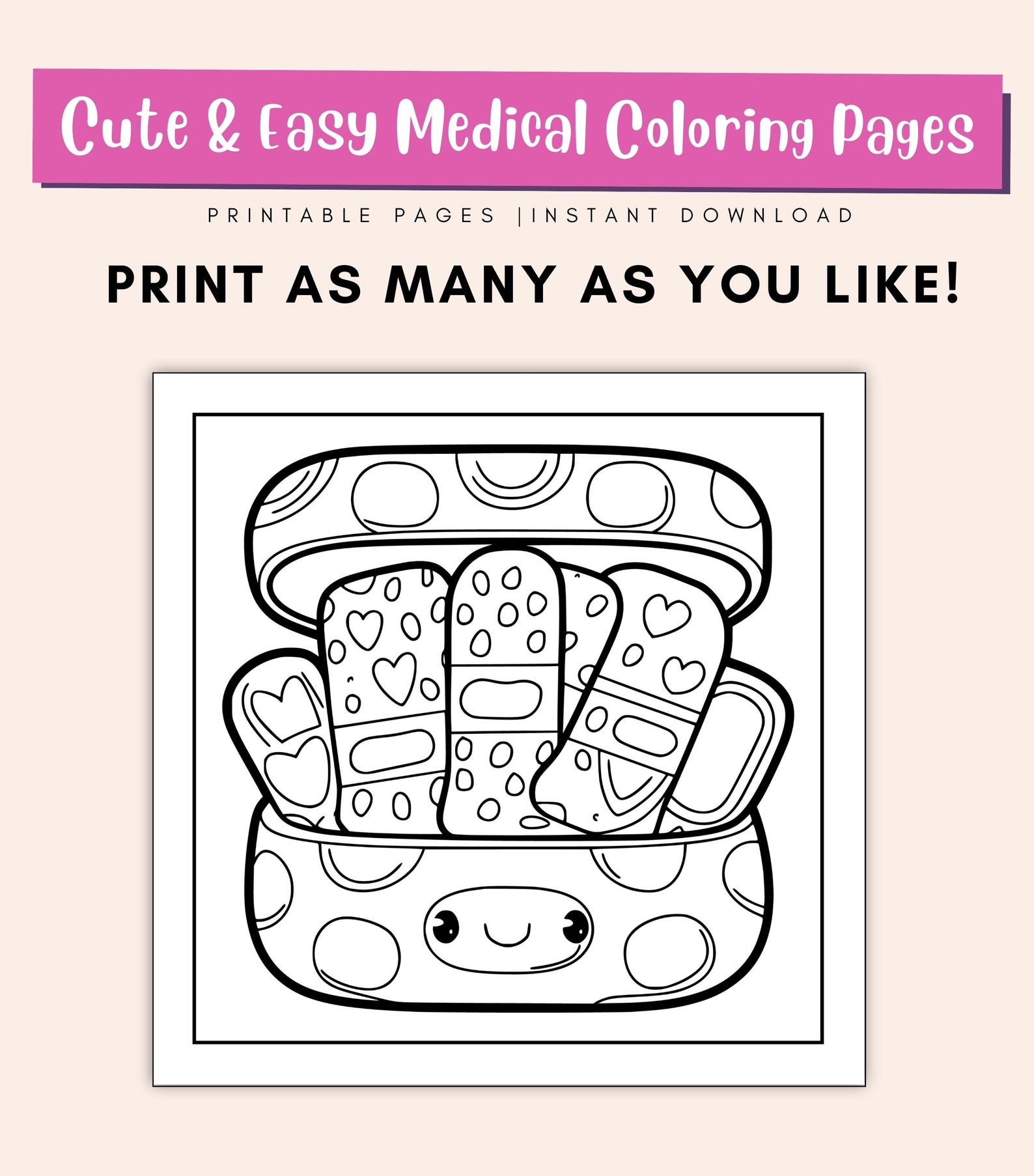 Medical Coloring Pages for Kids – Nurse & Doctor Activity Worksheets ...