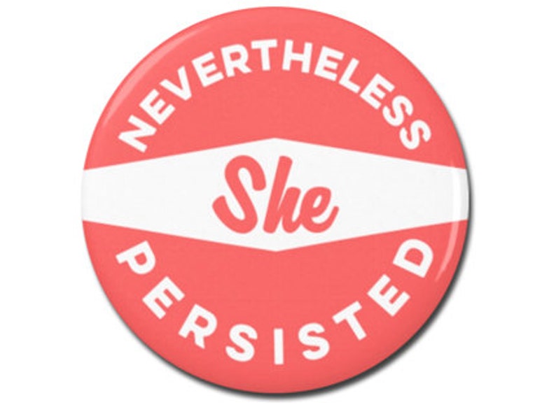 Nasty Woman Anti Trump Protest Pin 2.25/" Bottle Opener
