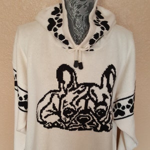 French Bulldog custom knit sweater see details in the listing with all your options