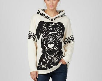 Schnauzer Giant custom knit sweater see details in the listing with all your options