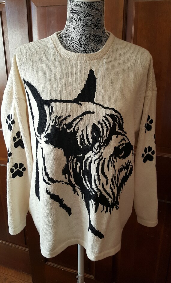 schnauzer sweater