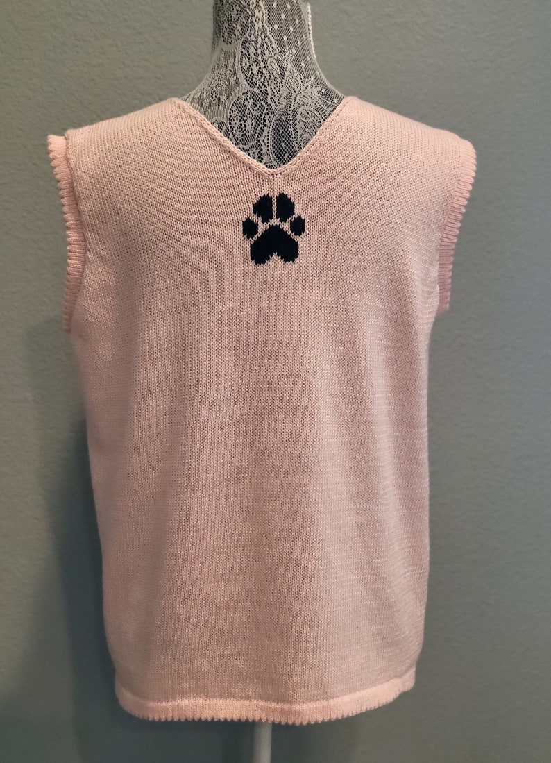 Pull caniche sur mesure taille moyenne image 2