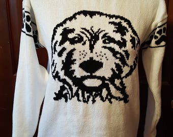 Labradoodle custom knit sweater see details in the listing with all your options