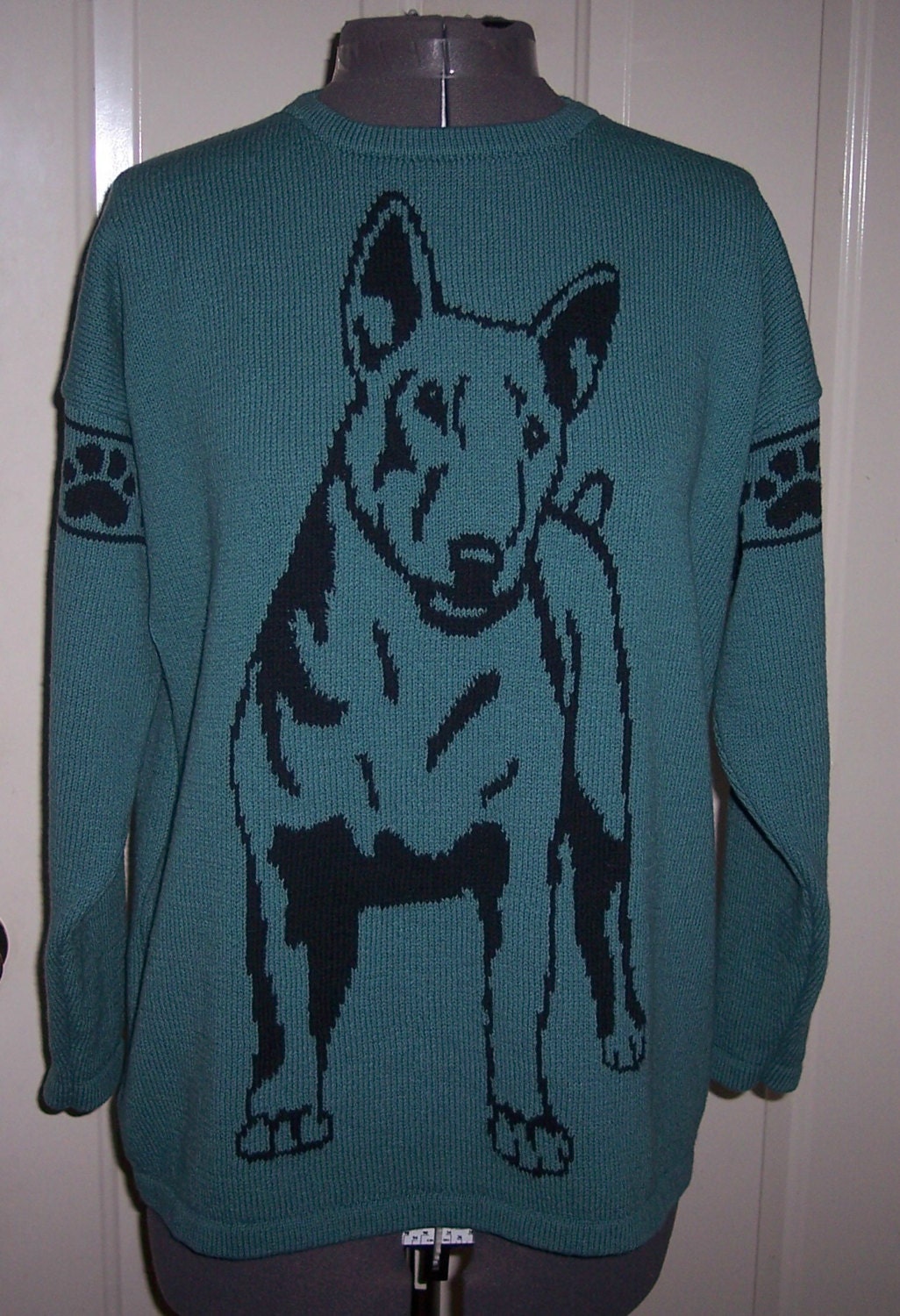 Custom Knit Bull Terrier Bully Sweater Create your own Etsy