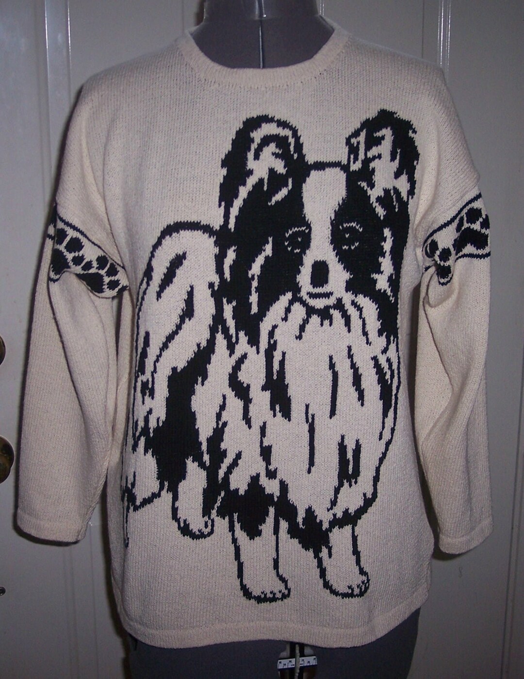 Papillon Custom Knit Sweater See Details in the Listing With All Your