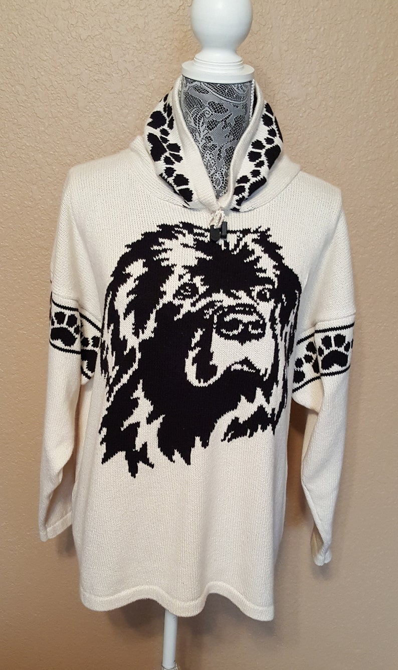 Custom Knit Newfoundland Newfie Dog Sweater Create your Etsy