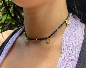 Macrame Sun Choker