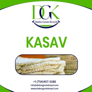 Traditional Haitian Kasav Okap - Authentic Crispy Cassava Bread - Handcrafted in Cap-Haïtien