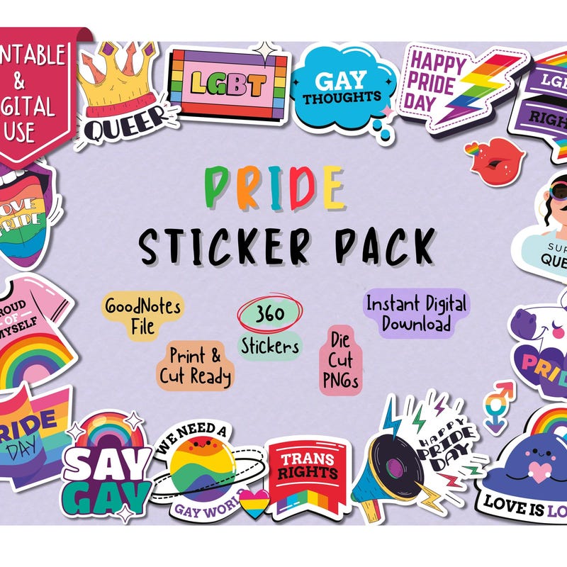 Lgbtq Stickers - Etsy