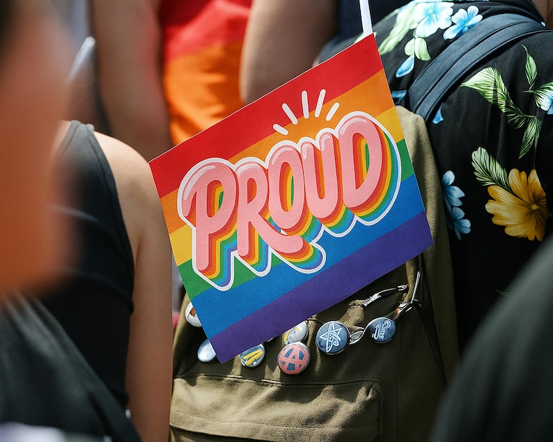 Pride Sticker Pack: Printable and Digital LGBTQ+ Planner Stickers, iPad Stickers image 4