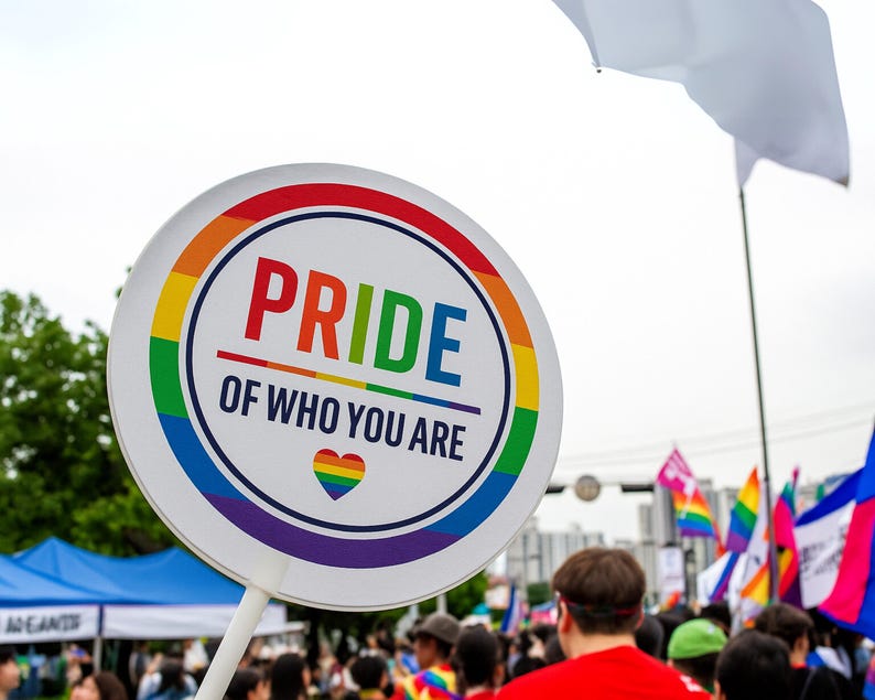 Pride Sticker Pack: Printable and Digital LGBTQ+ Planner Stickers, iPad Stickers image 2