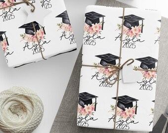 Personalized Graduation Wrapping Paper, Custom Graduation Wrapping Paper, 2024 Grad, Grad 2024 Gift Wrap, Grad Wrapping Paper, Senior 2024