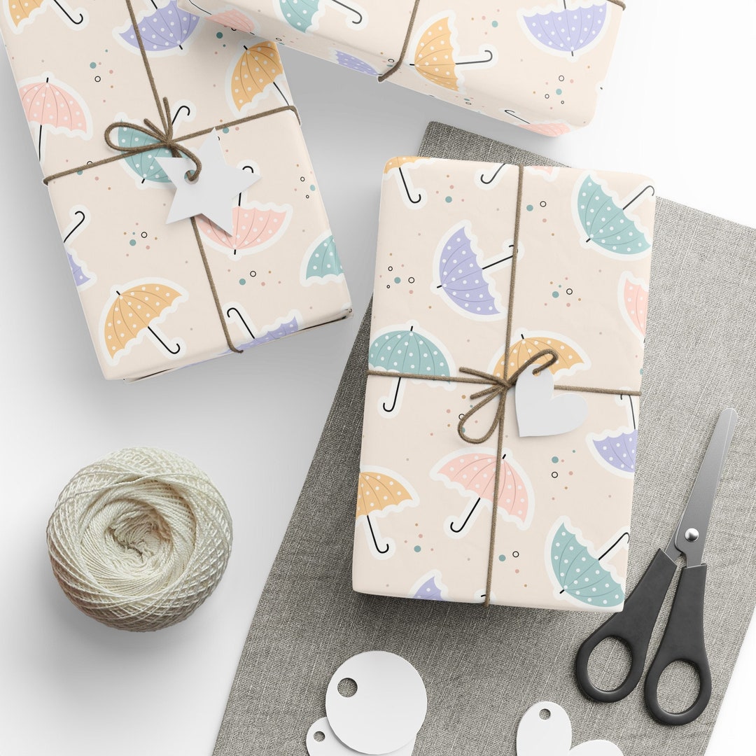Baby Shower Wrapping Paper, Baby Sprinkle Wrapping Paper, Neutral Baby ...