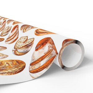 Sourdough Wrapping Paper, Sourdough Gift Wrap, Sourdough Lover, Bread Wrapping Paper, Bread Gift Wrap, Bread Lover, Carb Lover, Gift For Her image 4