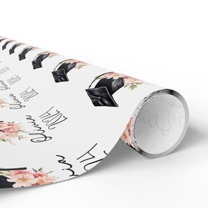 Personalized Graduation Wrapping Paper, Custom Graduation Wrapping Paper, 2026 Grad, Grad 2026 Gift Wrap, Grad Wrapping Paper, Senior 2026 image 4