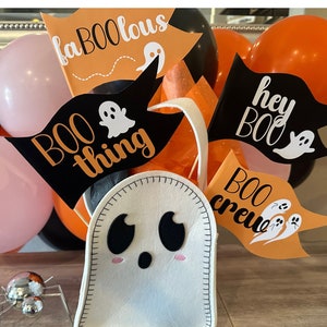 Boo Halloween Printable Flags, Halloween Pennant Flags, Boo Basket, Boo Flags For Halloween, Hey Boo, Boo Thing, Fa-boo-lous