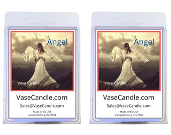 Angel Vase Candle Melts - An earthy perfume blend with notes of patchouli, sandalwood, vanilla with hint of soft fruit | Fresh Made to Order