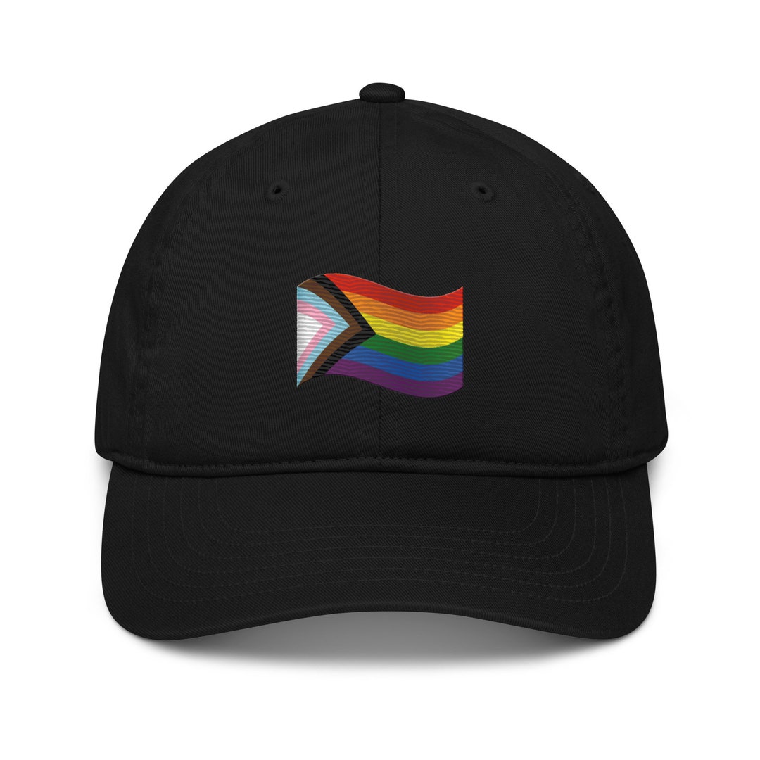 Progress Pride Flag Hat Organic Cotton - Etsy