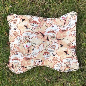 Pirate Treasure Map - Cloth Pirate Map - Play Pirate Map - Pirate Treasure Map - Toy Pirate Map - Pretend Pirate Map - Pirate Adventure Map