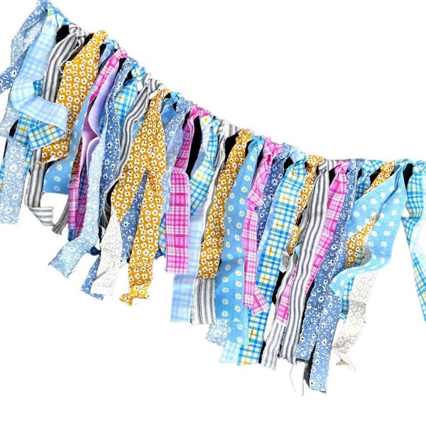 Fabric Strip Banner Etsy