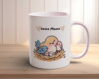 Tasse mit Spruch ""beste Mama"", perfekt als Geschenk zum Muttertag oder Geburtstag, Kaffeebecher für Mama, Geschenkidee."